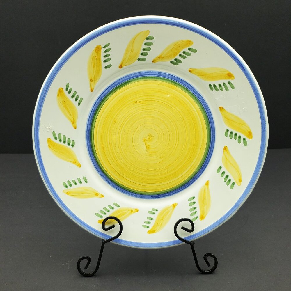 Williams Sonoma Tournesol Italy Salad Plate Sunflower Luncheon Plate